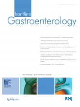 Frontline Gastroenterology: 13 (4)